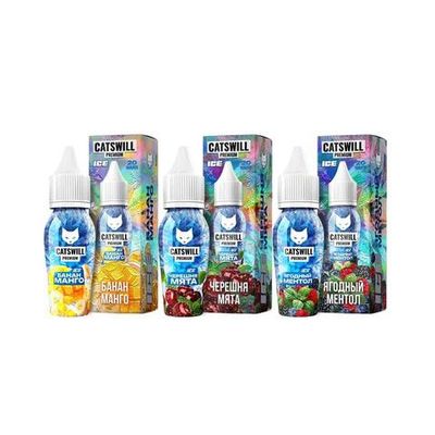 Жидкость CATSWILL PREMIUM ICE Salt 2% STRONG 30 ml