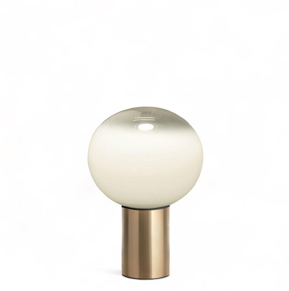 Настольный дизайнерский светильник Satin Brass от Artemide
