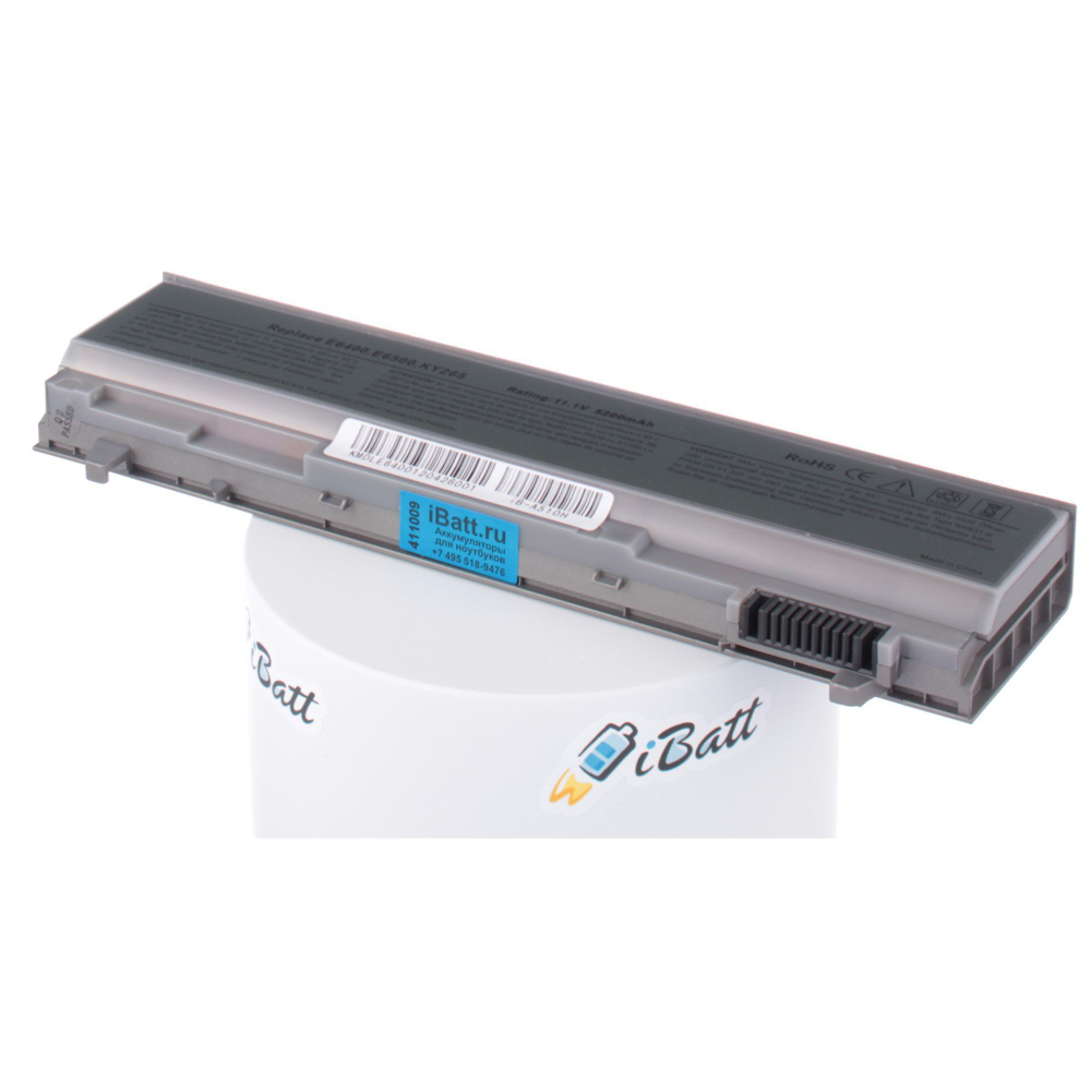 Аккумулятор iBatt 5200mAh для ноутбука Dell PT650, PT434, MP303, PT436
