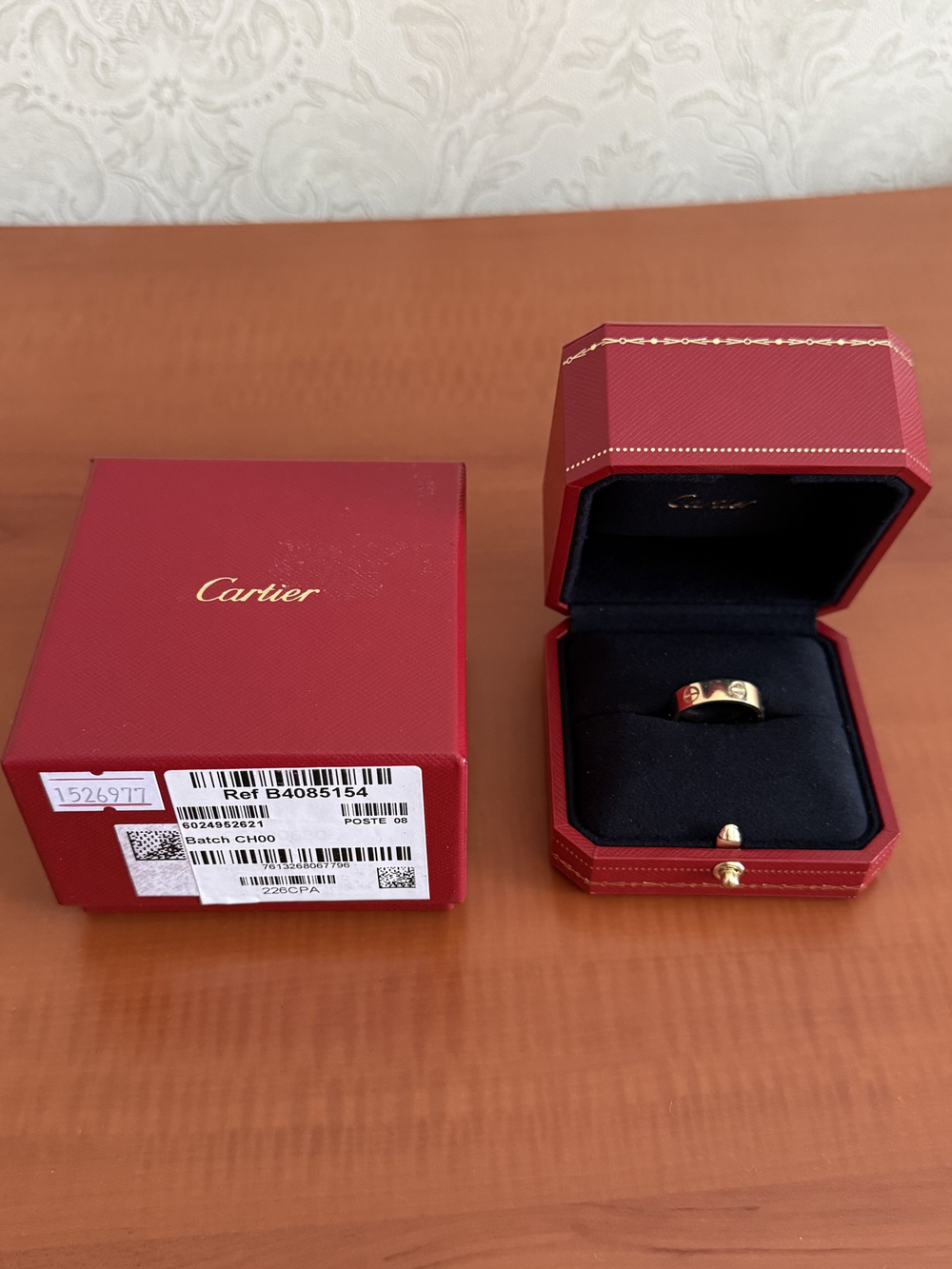Кольцо Cartier Love Classic Model