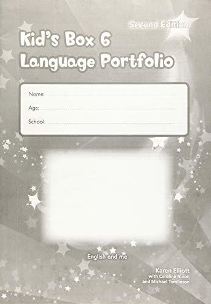 Kid's Box Second Edition 6 Language Portfolio