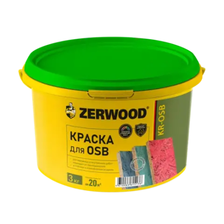 ZERWOOD КР-ОСБ Краска для ОСБ 3кг (ИжСинтез)