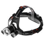 Фонарь налобный SibRay NK-H3TPS (zoom) XM-L T6 390лн 4реж. 2х18650