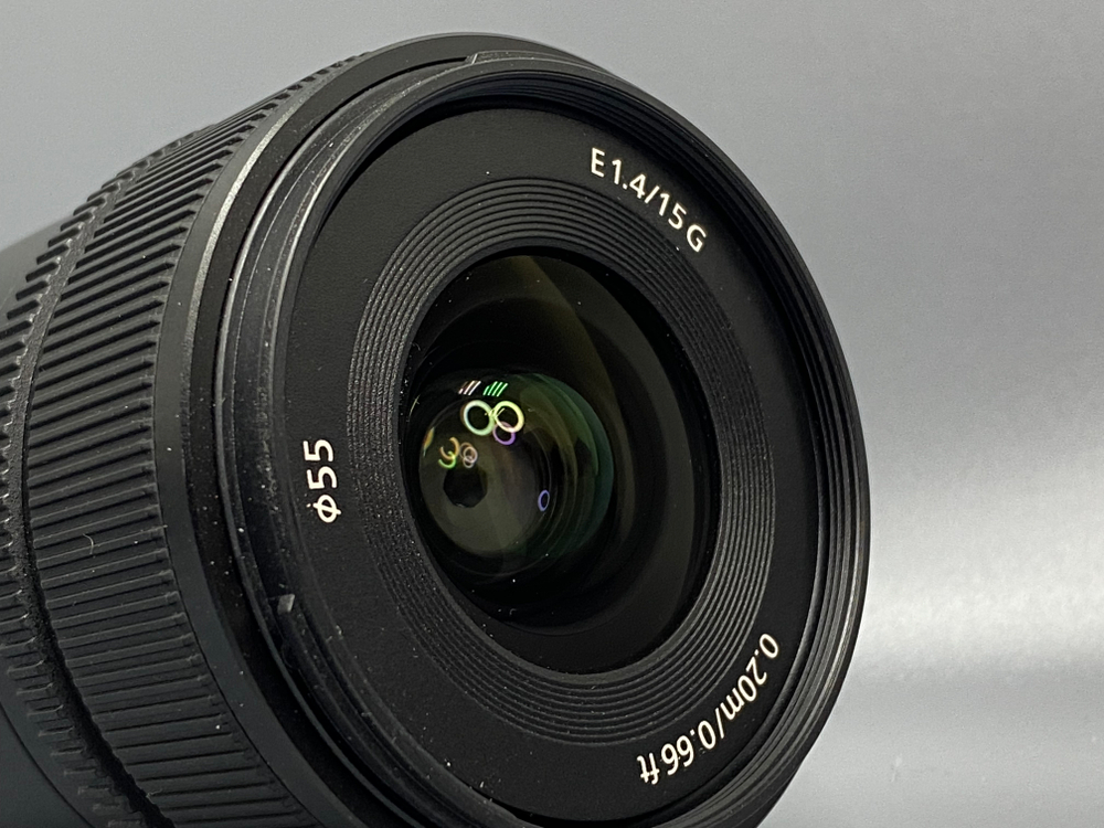 Sony E 15mm 1.4G SEL15F14G