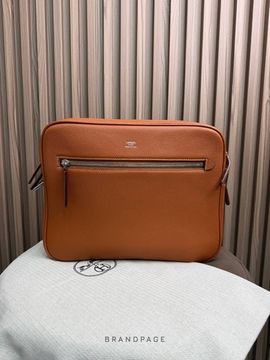 Сумка через плечо оранжевая от Hermès BP5-433506
