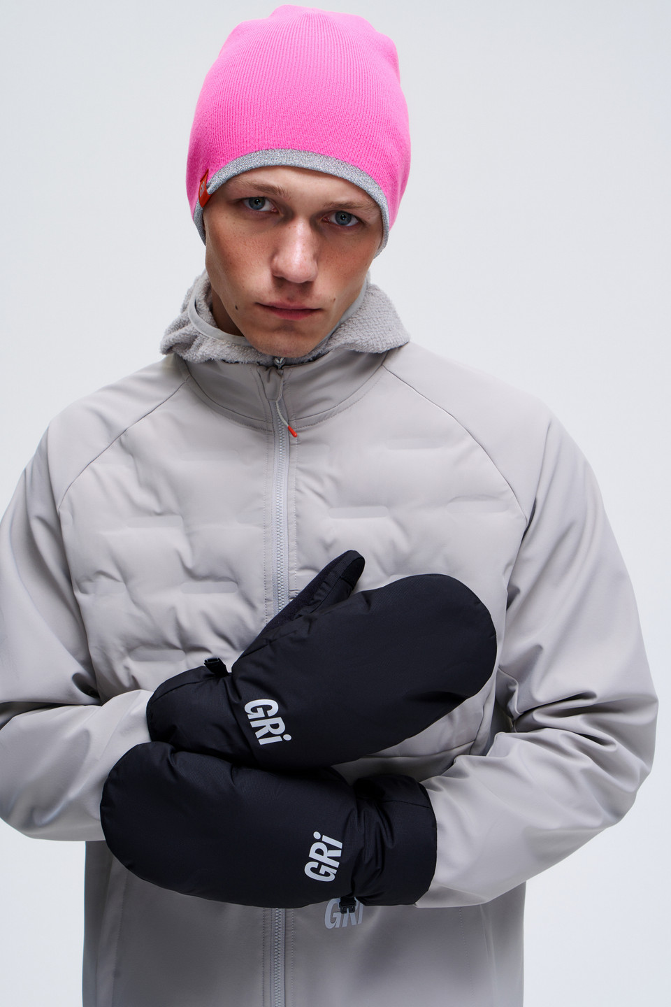 Варежки GRI Полар чёрные