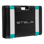 Набор инструментов, 1/2", 1/4", CrV, пластиковый кейс 98 предметов Stels 14111