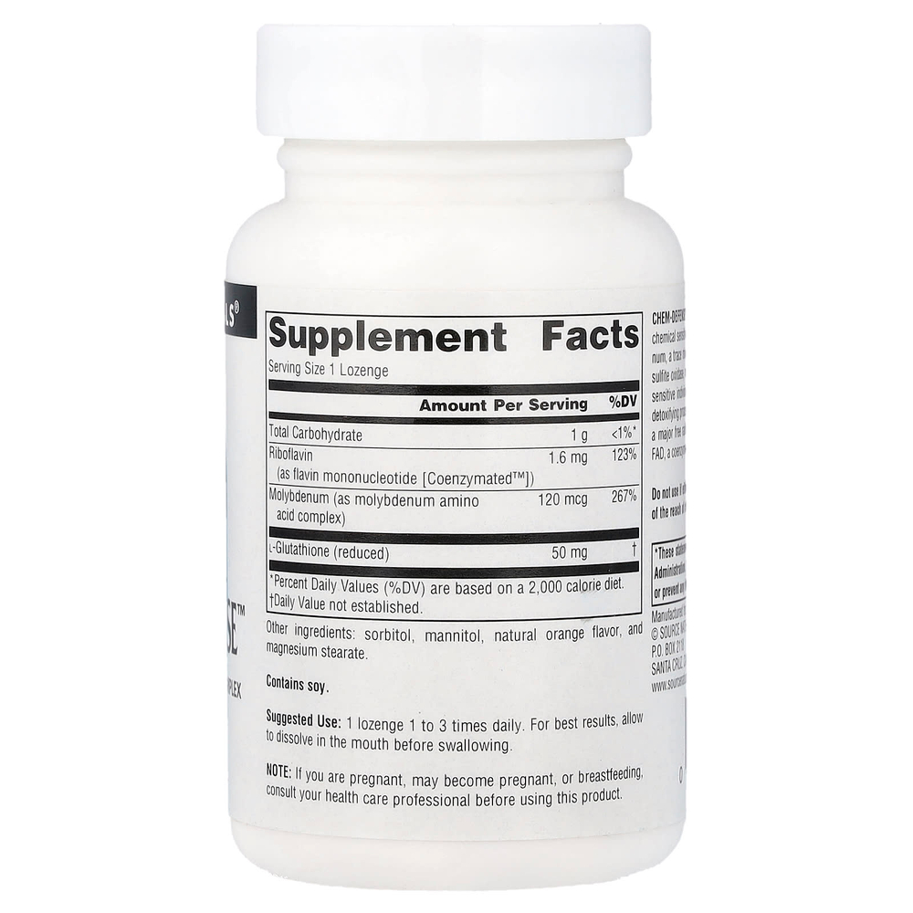 Source Naturals, Chem-Defense™, апельсин, 90 пастилок