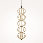 Подвесной светодиодный светильник Maytoni Golden Cage MOD216PL-L10G3K