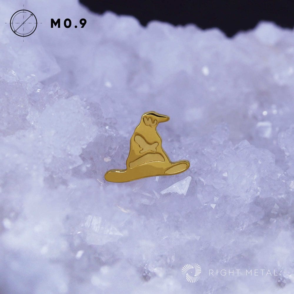 HP Sorting Hat PVD Yellow- HP Sorting Hat PVD Yellow-