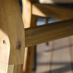 Обеденный комплект Joygarden МОДЕНА 116 см на 4 персоны с креслами, Natural Teak, бежевый