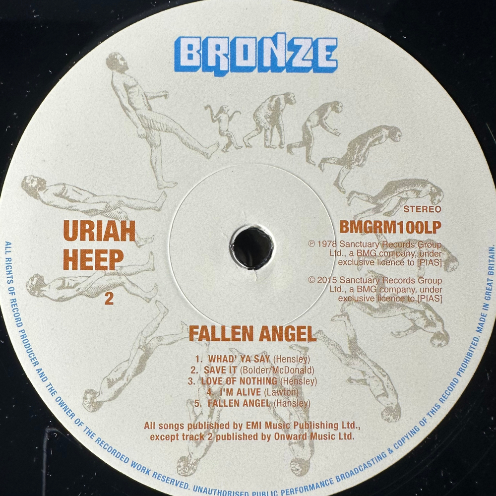 Uriah Heep - Fallen Angel (Европа 2015г.)