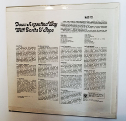 Винтажная виниловая пластинка LP Dorita Y Pepe Down Argentina Way (UK 1969)