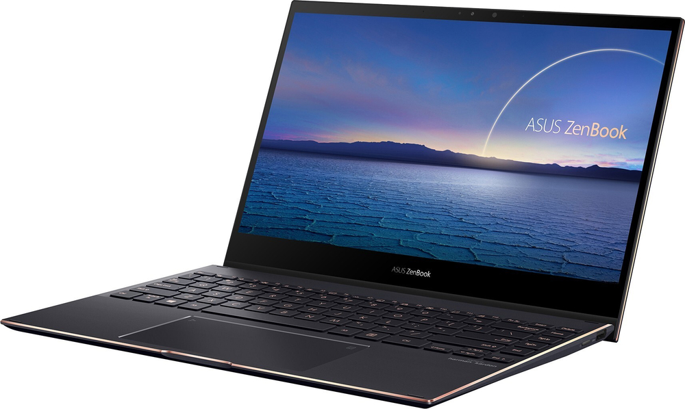 Ноутбук-трансформер Asus ZenBook Flip S UX371EA-HL135R Black Core i7-1165G7/16G/1Tb SSD/13,3"; UHD OLED Touch/WiFi/BT/NumberPad/Win10 Pro + Stylus 90NB0RZ2-M03460