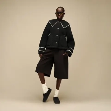 UGG Куртка с воротником Nikia, черный
