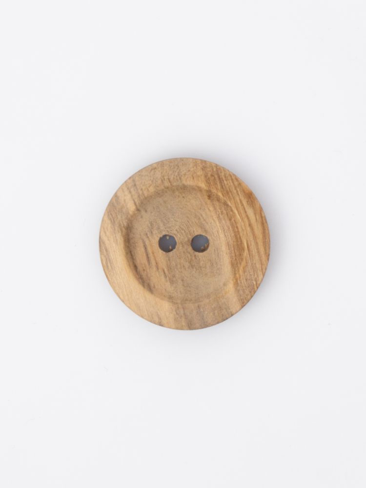 Пуговицы дерево 2 прокола Concept Button of Olive Wood, размер 44, цвет NAT, 10 шт