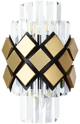 Настенный светильник Amelia A1039AP-2BK Arte Lamp