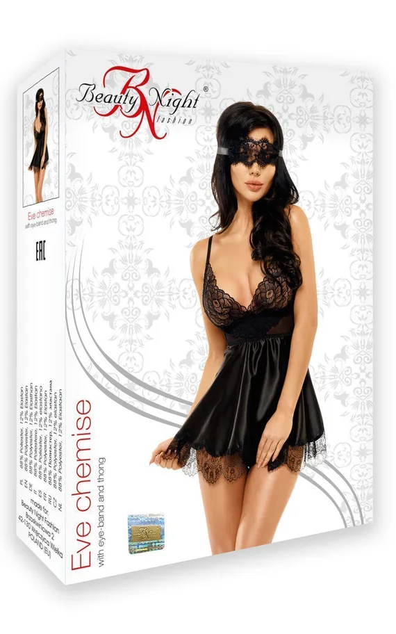 Eve chemise Black