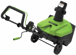 Снегоуборщик электрический GREENWORKS SN2300 2300 Вт,50 см/25см,дальность выброса7,6м (2602707)