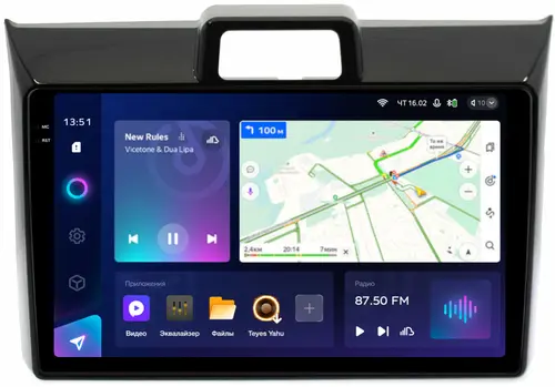 Магнитола для Toyota Corolla Axio 2, Fielder 3 2012-2023 - Teyes CC3-2K QLed Android 10, Быстрая, SIM-слот, CarPlay