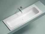 Раковина накладная Ceramicanova Грация (Grace) прямоугольная, без отверстия под смеситель 1210x457x137 мм, цвет белый матовый, CN7016MWwx