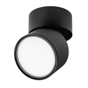 Накладной светильник заливающего света с переключателем CCT LED 12W 3000K/4000К/6000К 215887 чёрный Acuto Lightstar