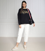 Худи ny metallic Tommy Hilfiger - темно-синий(WW0WW37626)