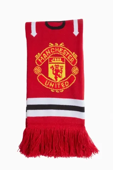 Шарф футбольный adidas Manchester United 26/27 - красный