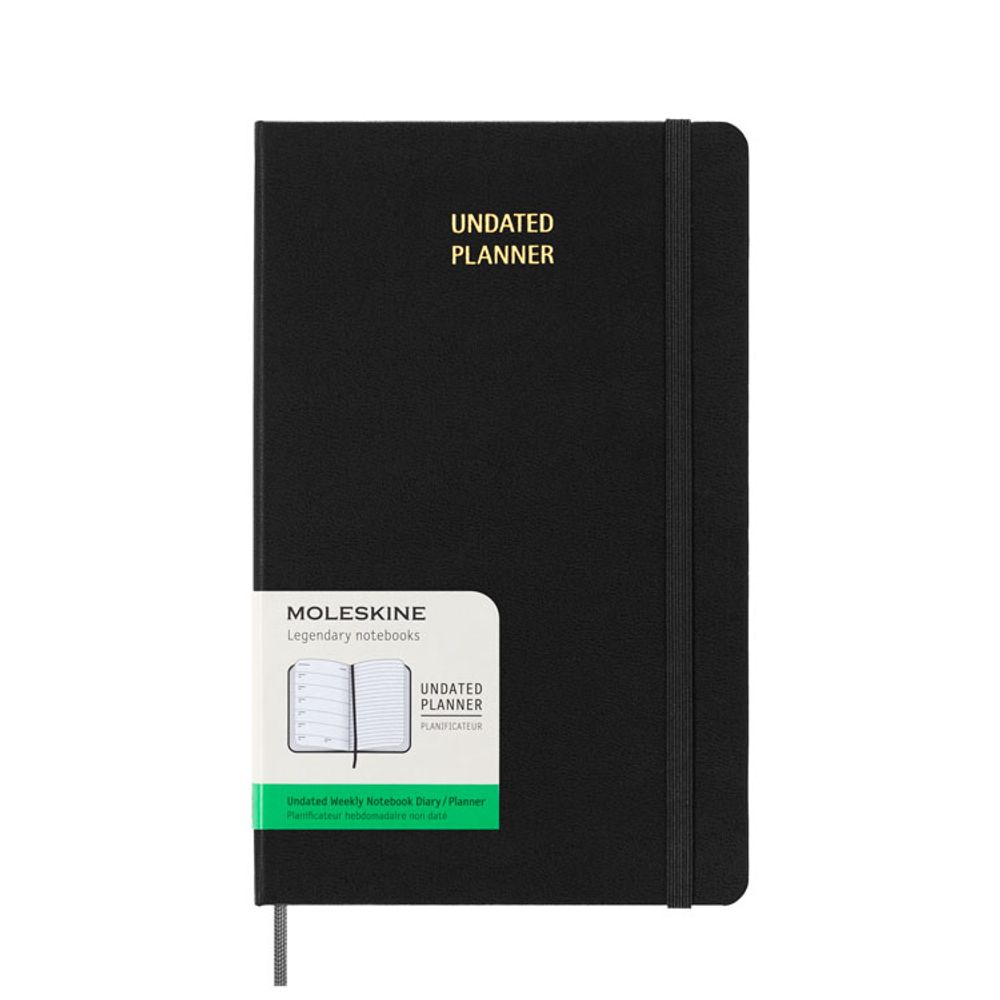 Еженедельник Moleskine Classic WKNT Large недатированный (DHUNDB12WN301)