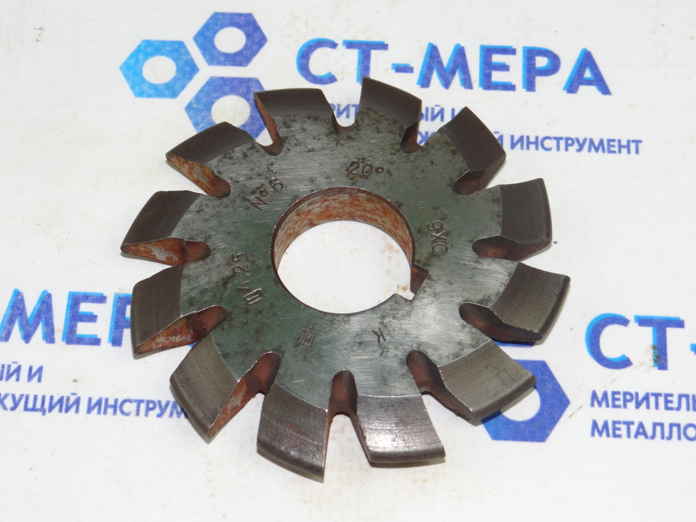 Фреза модульная М4.25 №6 (9ХС) z=12