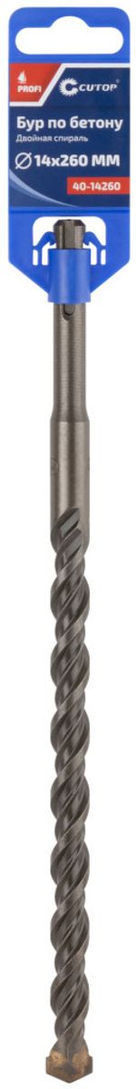 40-14260 Бур по бетону, CUTOP Profi, SDS-Plus, 14 х 260мм