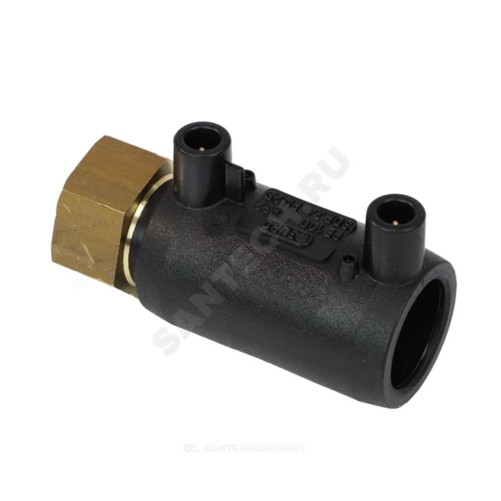 Муфта электросварная ПЭ100 Дн 63х2" ВР Ру25 SDR7,4 EUROSTANDARD 2162160063