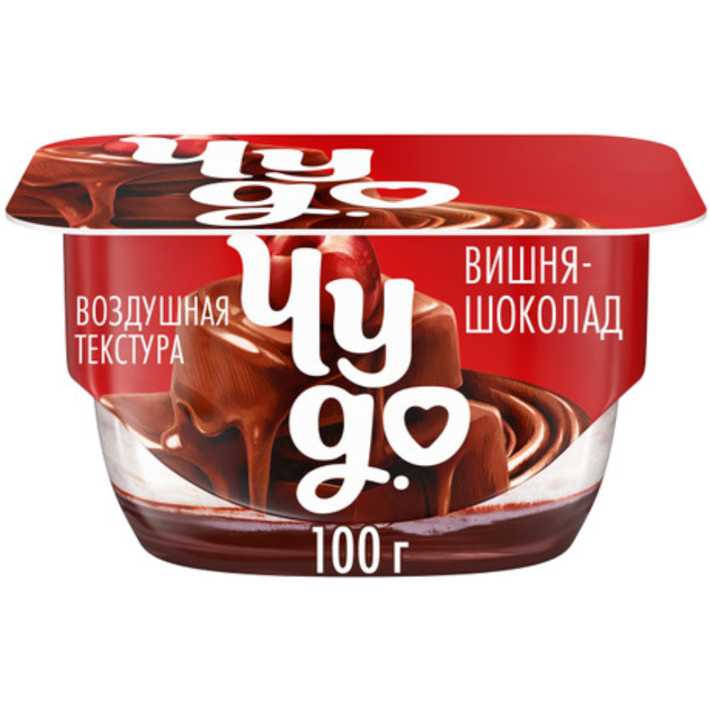 Чудо творожок 2 слоя Вишня шоколад 100гр