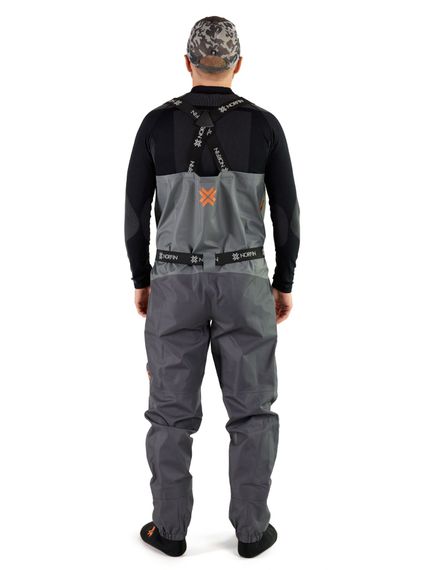 Полукомбинезон заброд. Norfin PILOT STOCKINGFOOT GRAY р.XXL