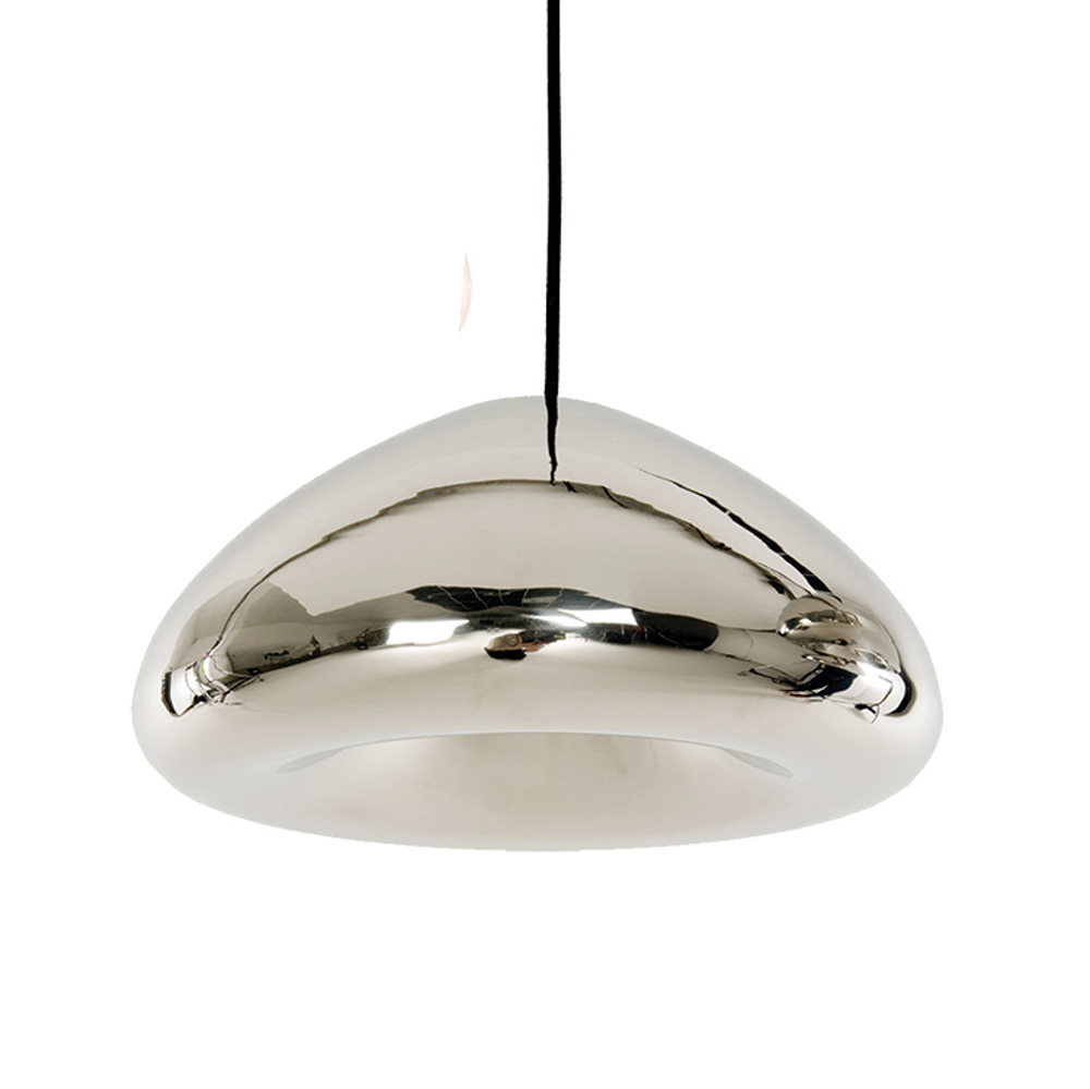 Подвесной дизайнерский светильник  Void от Tom Dixon D30 (серебряный)