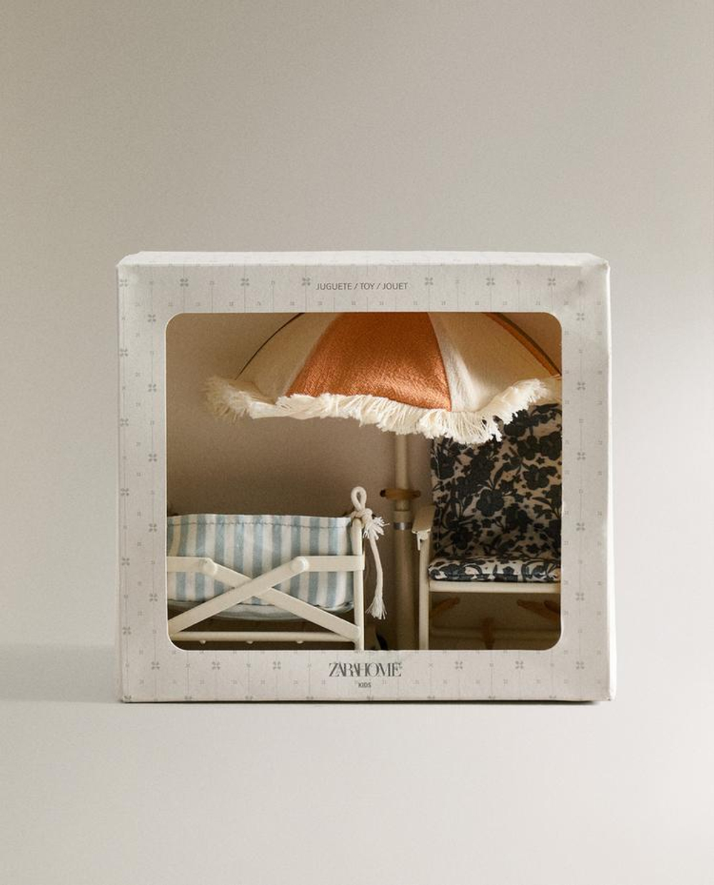 ZARA HOME ДЕТСКИЙ НАБОР ИГРУШЕК ПЛЯЖНАЯ МЕБЕЛЬ, РАЗНОЦВТНЫЙ