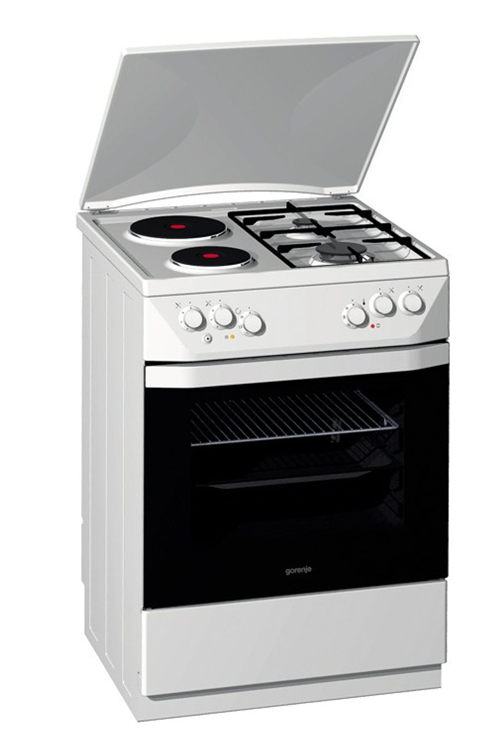 Комбинированная плита Gorenje K 63105 BW