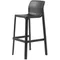 Барный стул Net Stool 75 см, антрацит