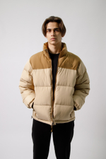 Куртка TNF пух (беж.)