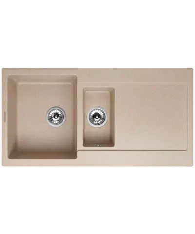 Кухонная мойка Kuppersberg MODENA 1,5B2D BEIGE