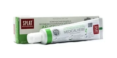 Зубная паста SPLAT Professional компакт Лечебные травы 40мл