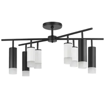 Люстра потолочная 8*GU10 LR7283648741 белый/черный Rullo Lightstar