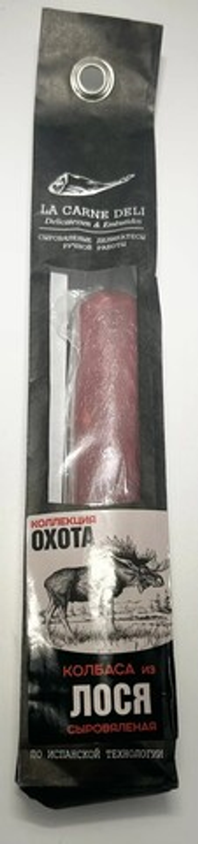 Колбаса из лося сыровяленая LA CARNE DELI «Охота», 200 г
