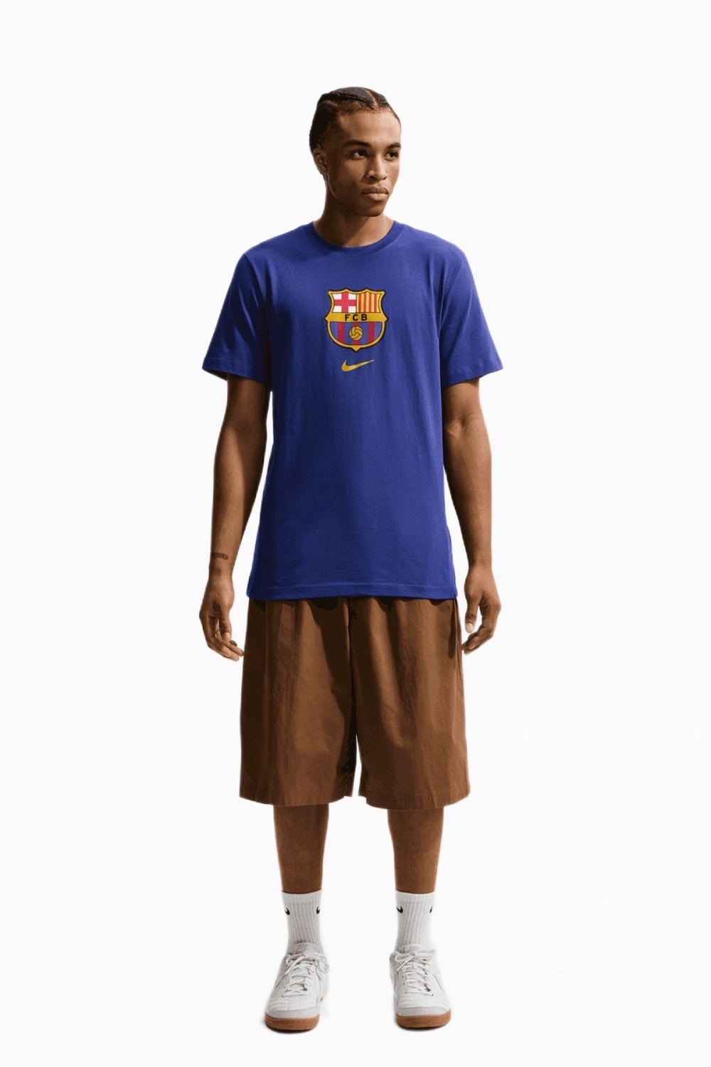 Футболка Nike FC Barcelona 26/27 Crest Tee - синий