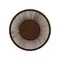 Светильник настенно-потолочный Umage Clava Up Wood, Ø35x16,4, темный дуб