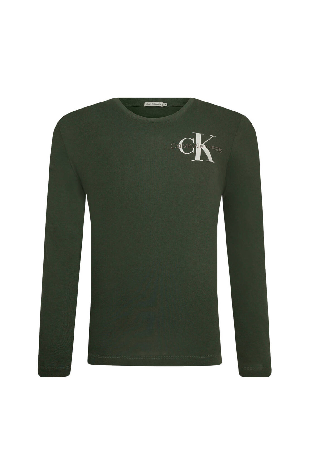 Лонгслив Calvin Klein Jeans - оливковый(IB0IB01457)