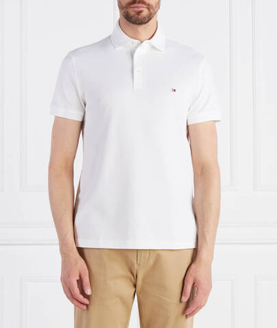 Поло Tommy Hilfiger - белый(MW0MW17771)
