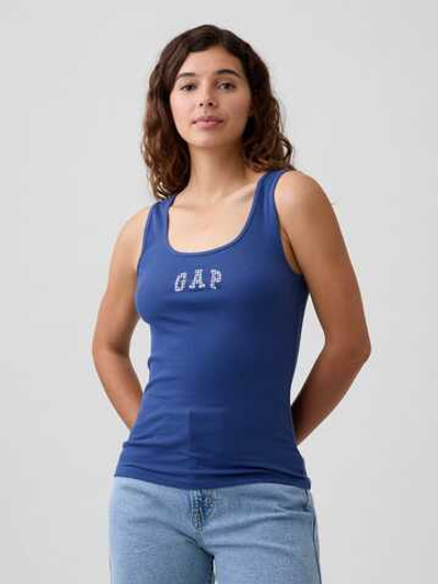 Майка с логотипом Gap в рубчик - GAP
