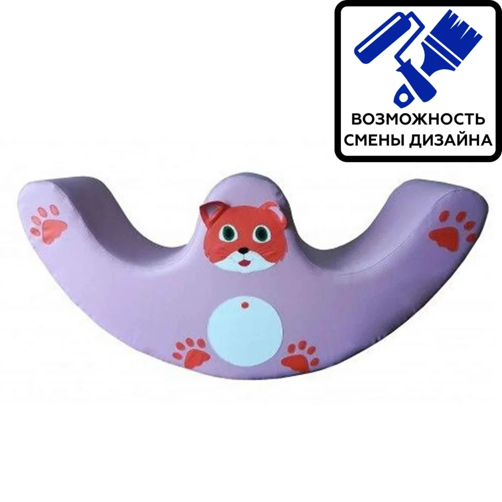 Мягкий модуль качалка Медведь Д120хВ60хШ30