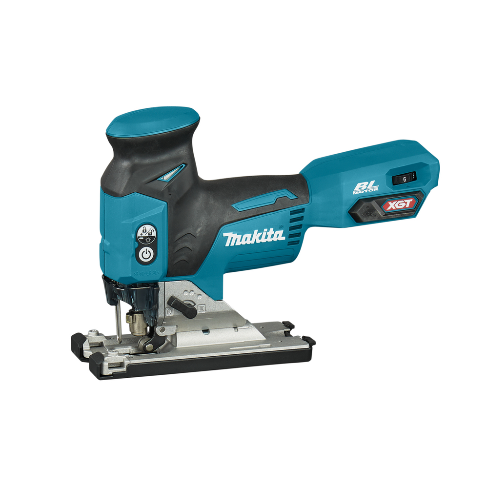 Новинка! Аккумуляторный лобзик Makita XGT BL 40В с 3-ступенчатым маятниковым ходом пилки и бесщеточным двигателем JV001GZ01